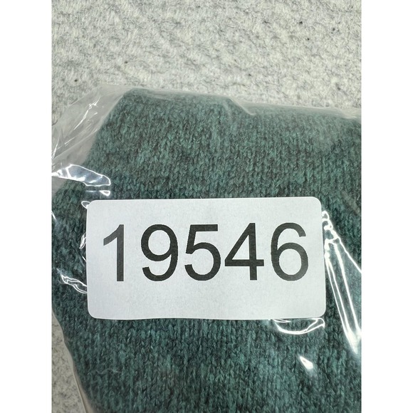 Eddie Bauer Sweater Mens Large Green Polyester Fleece Mock Neck Pullover - Picture 10 of 10